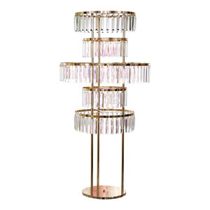 Support de <span class=keywords><strong>fleurs</strong></span> en acrylique doré Martina Iron - Arche moderne <span class=keywords><strong>pour</strong></span> bureau, maison, meubles, rangement de jouets <span class=keywords><strong>pour</strong></span> enfants, exposition de jouets, mariage - Product Image 5