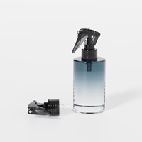 Pulvérisateurs à gâchette noirs 20/410 24/410 28/410 avec bouchon à vis en plastique PP, atomiseur à pompe à brume fine pour emballage de bouteilles de produits chimiques