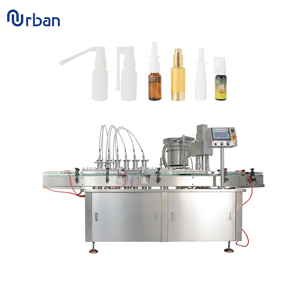 Automatic perfume bottle filling and capping machine 3ml 50ml 100ml