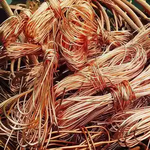 Ferraille de fil de cuivre 99.99% ferraille de cuivre à vendre/Ferraille de baies de moulin en cuivre pur