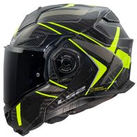 Casco Integral de Motocicleta ADVANTX FF901 Original para Hombre, de Fibra de Carbono, con Doble Visor y Cierre de Aguja, Nuevo