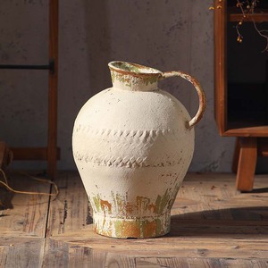 แจกันดินเผาสไตล์วินเทจ ขนาด 8-16 นิ้ว แจกันตั้งโต๊ะทำมือ สำหรับตกแต่งห้องนั่งเล่นสไตล์เซน - Product Image 2