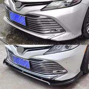 Gloss Black <b>Car</b> Front Bumper Lip Spoiler Splitter <b>Diffuser</b> Accessories Body Kits Cover <b>for</b> Toyota Camry 2018 2019 2020 - Product Image 5