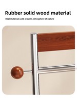 Vintage-Stil Retro Nostalgischer Antiker Metall-Standgarderobenständer mit Luxuriösem Einfachem Design für Schlafzimmer