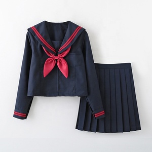 Uniformes scolaires coréens pour filles, Harajuku, vêtements japonais JK, ensemble de costume de marin, <span class=keywords><strong>uniforme</strong></span> de dessin animé, Costumes de Cosplay - Product Image 3