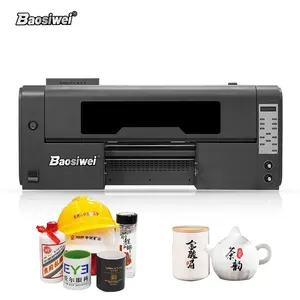 Baosiwei High quality UV DTF printer 30CM digital press with laminating machine 2-in-1 Crystal label UV DTF