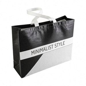 Bags Manufacturer Eco-Friendly White Shopping Grs Certified Recycled Rpet Bag Factory Price Custom Promotional <b>Gifts</b> - Product Image 1