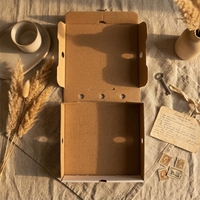 Fabricant de boîtes à pizza en carton ondulé de toutes tailles, boîtes d'emballage pour pizza en papier personnalisées utilisées pour les restaurants, fabricant de boîtes à pizza