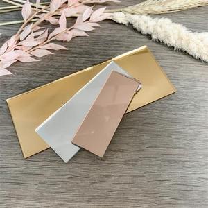 硬質表面アクリルゴールドとシルバーの双方向フレキシブルミラー - Product Image 5