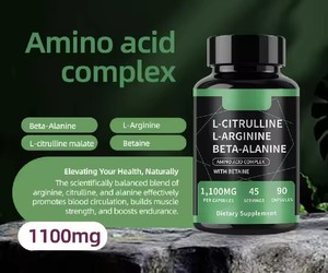 Private Label Supplementen <span class=keywords><strong>L</strong></span>-citrulline <span class=keywords><strong>L</strong></span>-arginine Capsule Aminozuur Complex Capsule - Product Image 5