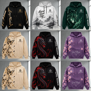 Sudadera con Capucha para Hombre, 100% Algodón, Transpirable, con Logotipo Frontal, Corte Regular, Informal, para Invierno - Product Image 2