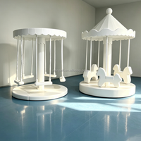 Manège de luxe souple et rotatif pour enfants, équipement de jeu intérieur mécanique pour centres commerciaux, écoles maternelles et locations de fêtes