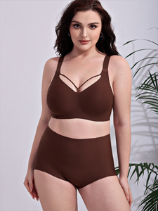 2024 nuevo sujetador de talla grande de gelatina suave, sin presión, cómodo y respetuoso con la piel soporte de <span class=keywords><strong>tira</strong></span> de goma tridimensional - Product Image 2