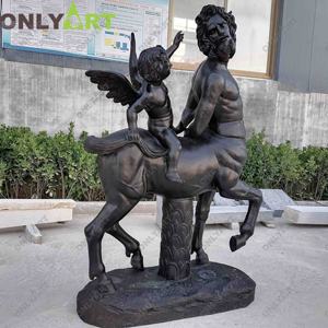 Escultura de Bronce de Figura de la Mitología Romana <span class=keywords><strong>Griega</strong></span> para Exhibición en Museo, Estatua de Monstruo Centauro - Product Image 1