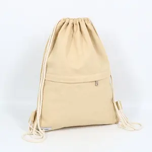 Nova Moda Design Estilo Tamanho Presente Frete Personalizado Em Branco Drawstring Mochila Sacola De Lona