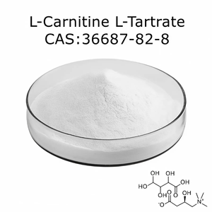 L-Carnitina L-Tartrato en Polvo, Grado Alimenticio, Aminoácido Orgánico Certificado, 99% Puro, a Granel, 36687-82-8, para Nutrición Deportiva, OEM - Product Image 1