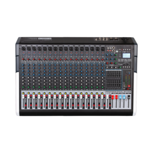 Console de mixage audio professionnelle pour DJ de scène 8/12/20 canaux, compatible Bluetooth, construction métallique, avec 24 DSP et double égaliseur à 7 segments - Product Image 4
