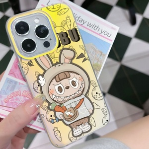 Coque de téléphone antichoc avec motif lapin mignon imprimé au laser pour iPhone 17 16 Plus 15 14 Pro Max, protection arrière OEM - Product Image 3