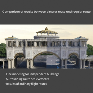 FEIMA D1000 Système d'enquête aérienne intelligent, prenant en charge le DSM, le tir réel et la modélisation 3D Drone Caméra Drone Professionnel 4k - Product Image 4