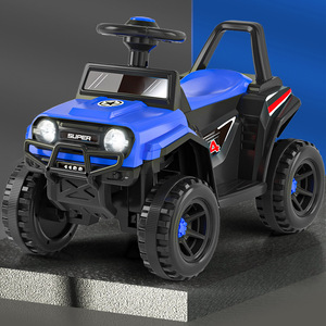 Auto Elettrica Giocattolo Fuoristrada a Quattro Ruote per Bambini di 5-7 Anni, in Plastica con Telecomando - Product Image 1