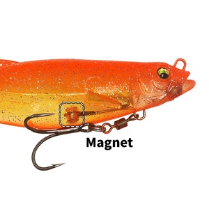 MAGDRAFT de 125 mm y 21 g (5 pulgadas/3/4 oz) Señuelo de Pesca Suave, Imán, Plomo, Cebo Artificial Biónico para Lubina, Salmón, Lago, HBS04 - Product Image 4