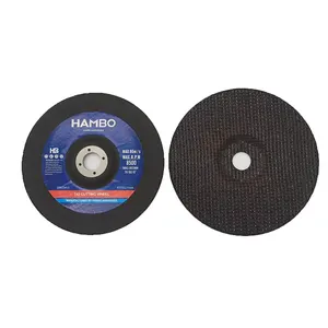 Premium quality 7 " T42 7 inch grinding wheel 180x3x22mm 2 in 1 for stainless steel ,inox, metal.