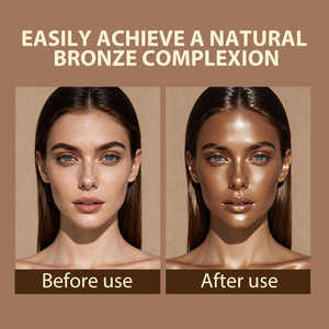 Loción Bronceadora Herbal GreenLem con Brillo Radiante y Oscurecimiento Brillante para Rostro, Fórmula Suave, Tono Medio, Marca Privada para Mujeres - Product Image 1