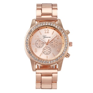 Set di 5 Orologi da Donna Ecologici con Cinturino in Lega, Quadrante con Lancette, Cassa da 10mm, Movimento al Quarzo Coreano (Scatola Arancione) Nuovo - Product Image 4