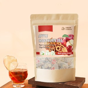 Thé Premium aux Pommes et aux Aubépines <span class=keywords><strong>Sans</strong></span> Pépins, <span class=keywords><strong>Sans</strong></span> <span class=keywords><strong>Sucre</strong></span>, Naturel, pour le Soutien Digestif, Bien-être et Santé, Thé Rafraîchissant aux Fruits Séchés - Product Image 1