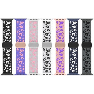 Correa de Repuesto Elástica con Hebilla Magnética y Estampado de Leopardo 2026 para Reloj Iwatch, Compatible con Apple Watch 10/9/8 46mm 42mm 49mm SE - Product Image 1