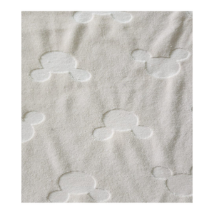 High Quality 240gsm Open End Jacquard <b>Knitted</b> Velour Fabric 80% Cotton 20% Polyester Velvet Cloth - Product Image 2