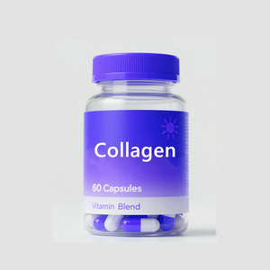 Herstellung von Kollagen-Kapseln-Nahrungsergänzungsmitteln mit <span class=keywords><strong>Vitamin</strong></span> <span class=keywords><strong>C</strong></span> für strahlende Haut und Haarwachstum bei erwachsenen Frauen - Product Image 1