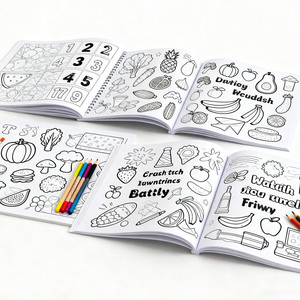 Tùy chỉnh độc đáo <span class=keywords><strong>softcover</strong></span> Màu cuốn sách cho trẻ em bù đắp giấy hoàn hảo ràng buộc Tear đục trang in với bản vẽ độc đáo - Product Image 2