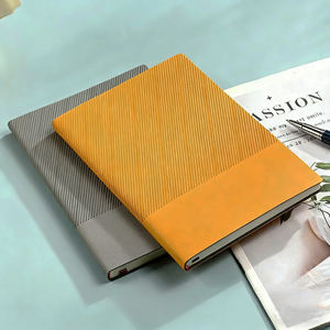 Quaderno A5 Semplice per Ufficio, Quaderno B5 con Copertina Morbida a Righe, Diario A6 - Product Image 1