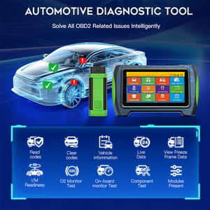 Универсальный диагностический инструмент для автомобилей EOBD/OBDII, сканер, инструмент для работы с иммобилайзером, программатор ключей, функции сброса TPMS, ABS, DPF, EPB - Product Image 6