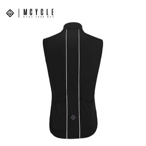 Mccycle Chaleco Térmico de Secado Rápido para Ciclismo, Top Deportivo de Manga Corta, Color Sólido, Cálido, sin Mangas, a Prueba de Viento, Unisex - Product Image 4