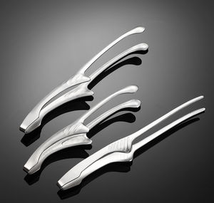 คลิปหนีบบาร์บีคิวสแตนเลสหัวกลม/ปลายแหลมอเนกประสงค์สไตล์เกาหลีคลิปหนีบบาร์บีคิว - Product Image 2