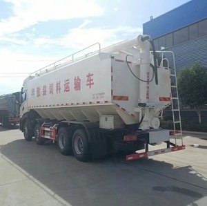 Dongfeng 30-40CBM Camion d'alimentation de volaille Système de contrôle hydraulique à double compartiment efficace pour les fermes avicoles et d'élevage - Product Image 5