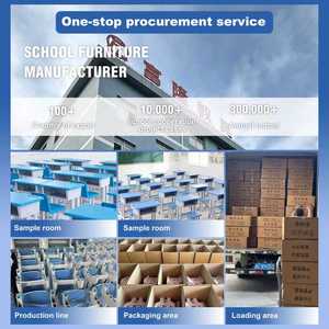ชุดโต๊ะเรียนพลาสติกทันสมัย <span class=keywords><strong>ป</strong></span>ลอดภัยสำหรับเด็ก ไม่มีขอบคม โครงสร้างมั่นคง ที่นั่งเดี่ยว สำหรับนักเรียนวัยรุ่น <span class=keywords><strong>ป</strong></span>รับความสูงได้ - Product Image 4