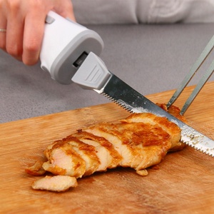 <span class=keywords><strong>Cuchillo</strong></span> Eléctrico de Cocina de Gran Potencia para Cortar Carne y Filetear Pescado con 4 Cuchillas - Product Image 1