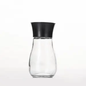 Hot Selling Small Mini Chiily Pepper Salt Spice Grinder Glass Bottle