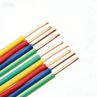 Fil électrique BV, fil basse tension 1,5 mm, 2,5 mm, 4 mm, 6 mm, cuivre pur, câble de construction isolé en PVC