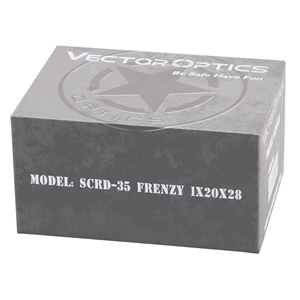 Mira de Punto Rojo Vector Optics Frenzy 1x20x28 Mini <span class=keywords><strong>con</strong></span> Sensor de Luz Encendido/Apagado - Product Image 4