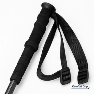 Bâtons de <span class=keywords><strong>ski</strong></span> en carbone composite Zeroring, longueur fixe, légers, pour neige alpine, vente en gros directe d'usine - Product Image 3