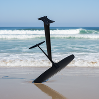 Vente chaude BSC810 Hydrofoil Aluminium Carbone Grande Aile Avant Feuille Cerf-Volant Planche de Surf pour Waterplay Surf Accessoires
