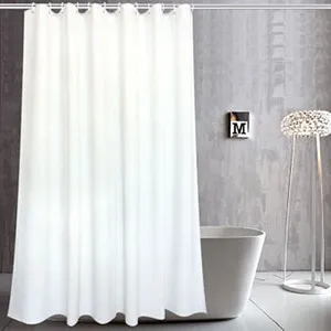 MayLianUP Factory Competitive Price Keep Private American Style Bathroom Used Bath Shower Curtain Custom EMO Support