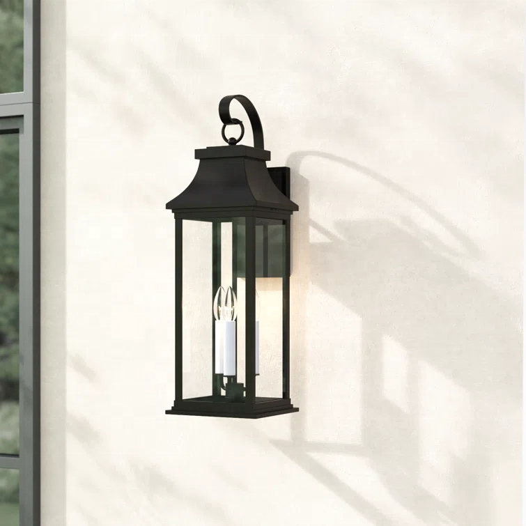 3 Light Large Wall Mount Lantern