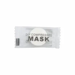 Invisible compressed mask granule candy independent fitting tight mask DIY wet compress mask 50 granule pack