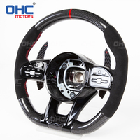OHC Motors 100% volant en fibre de carbone véritable pour Mercedes Benz AMG CLA C118 CLS W257 W177 W247 W213 W205