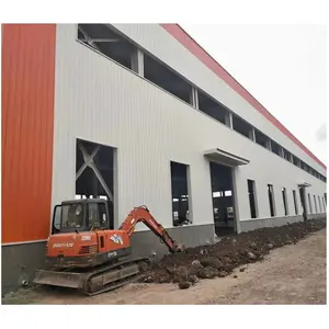 China galvanizado pré engenharia quadro de aço ferramenta equipamento de fazenda gabinete armazenamento sombra casas construção